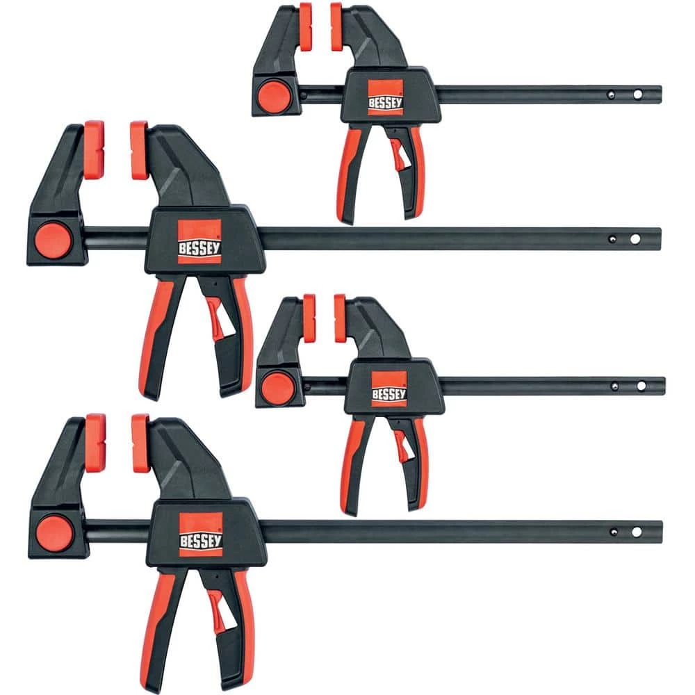 Trigger Clamp Set Containing 2 Each of EHKM06 and EHKL12 (4-Piece) by BESSEY 8 Trigger Clamp Set Containing 2 Each of EHKM06 and EHKL12 (4-Piece) by BESSEY - Image 8