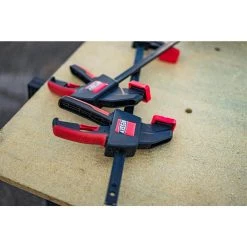 Trigger Clamp Set Containing 2 Each of EHKM06 and EHKM12 (4-Piece) by BESSEY 15 Trigger Clamp Set Containing 2 Each of EHKM06 and EHKM12 (4-Piece) by BESSEY -Bessey Sales bessey clamp sets res4pk 66 1000