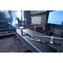 J Series 12 in. Capacity Step-Over Clamp with 5-1/2 in. Throat Depth, Step-Over Up To 4 in. by BESSEY -Bessey Sales bessey clamps 2400j 12 40 1000