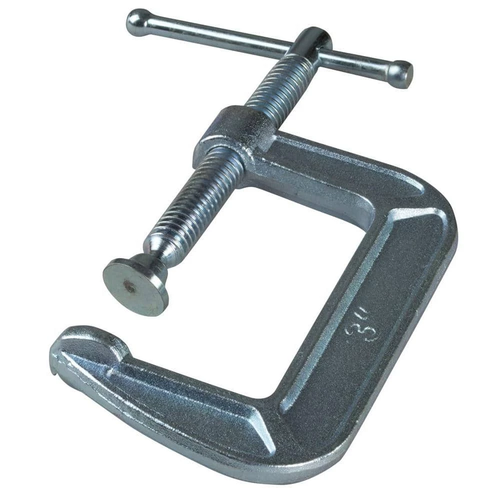 CM Series 3 in. Capacity Drop Forged C-Clamp with 1-3/4 in. Throat Depth by BESSEY 1 CM Series 3 in. Capacity Drop Forged C-Clamp with 1-3/4 in. Throat Depth by BESSEY