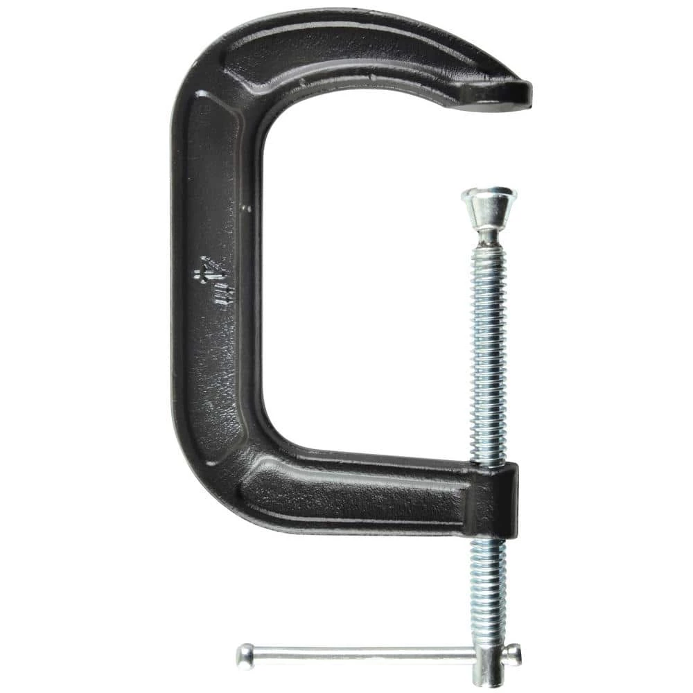 CM Series 4 in. Capacity Drop Forged C-Clamp with 3-1/4 in. Throat Depth by BESSEY 2 CM Series 4 in. Capacity Drop Forged C-Clamp with 3-1/4 in. Throat Depth by BESSEY - Image 2