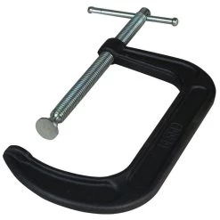 CM Series 6 in. Capacity Drop Forged C-Clamp with 3-1/2 in. Throat Depth by BESSEY