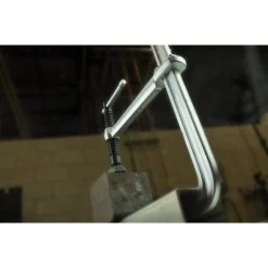 12 in. Capacity High-Performance Metal Fabricator's Clamp with 8 in. Throat Depth by BESSEY 8 12 in. Capacity High-Performance Metal Fabricator's Clamp with 8 in. Throat Depth by BESSEY -Bessey Sales bessey clamps dt 2400 12 40 1000