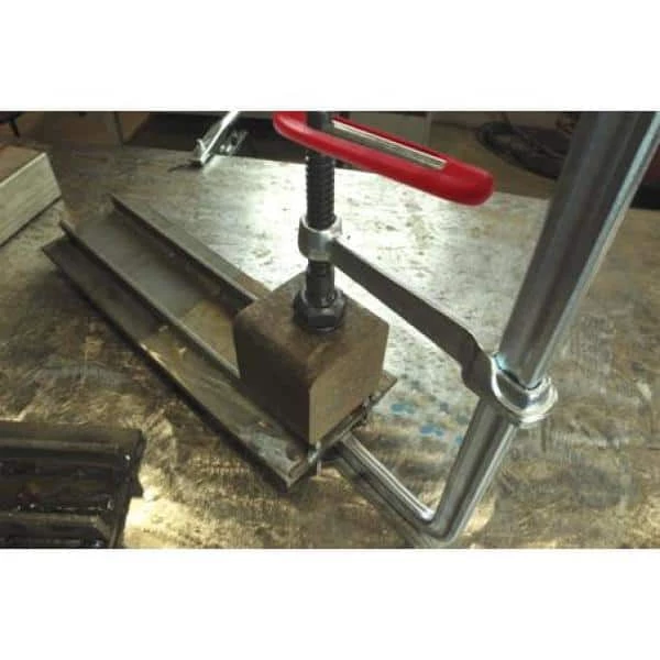 24 in. Capacity High-Performance Metal Fabricator's Clamp with 8 in. Throat Depth by BESSEY 4 24 in. Capacity High-Performance Metal Fabricator's Clamp with 8 in. Throat Depth by BESSEY - Image 4