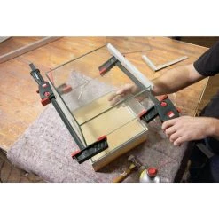 DuoKlamp 12 in. Capacity 1-Handed Clamp and Spreader with 3-1/4 in. Throat Depth by BESSEY -Bessey Sales bessey clamps duo30 8 4f 1000