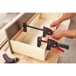 DuoKlamp 18 in. Capacity 1-Handed Clamp and Spreader with 3-1/4 in. Throat Depth by BESSEY -Bessey Sales bessey clamps duo45 8 66 1000