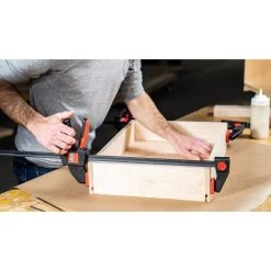 EHK Series 12 in. 300 lbs. Capacity Large Trigger Clamp with 3-1/8 in. Throat Depth by BESSEY 17 EHK Series 12 in. 300 lbs. Capacity Large Trigger Clamp with 3-1/8 in. Throat Depth by BESSEY -Bessey Sales bessey clamps ehkl12 a0 1000