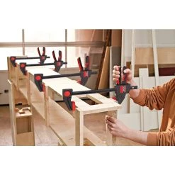 EHK Series 18 in. 300 lbs. Capacity Large Trigger Clamp with 3-1/8 in. Throat Depth by BESSEY 19 EHK Series 18 in. 300 lbs. Capacity Large Trigger Clamp with 3-1/8 in. Throat Depth by BESSEY -Bessey Sales bessey clamps ehkl18 66 1000