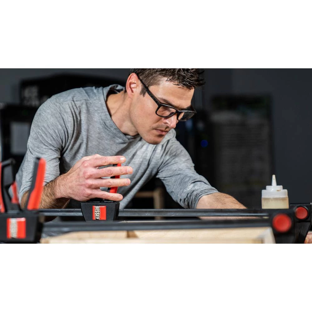 EHK Series 36 in. 300 lbs. Capacity Large Trigger Clamp with 3-1/8 in. Throat Depth by BESSEY 5 EHK Series 36 in. 300 lbs. Capacity Large Trigger Clamp with 3-1/8 in. Throat Depth by BESSEY - Image 5