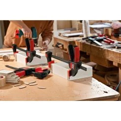EHK Series 12 in. 100 lbs. Capacity Medium Trigger Clamp with 2-3/8 in. Throat Depth by BESSEY 14 EHK Series 12 in. 100 lbs. Capacity Medium Trigger Clamp with 2-3/8 in. Throat Depth by BESSEY -Bessey Sales bessey clamps ehkm12 fa 1000