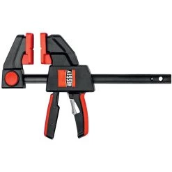 EHK Series 6 in. 600 lbs. Capacity X-Large Trigger Clamp with 3-5/8 in. Throat Depth by BESSEY -Bessey Sales bessey clamps ehkxl06 4f 1000