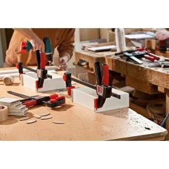 EZS 6 in. Capacity 1-Hand Trigger Clamp with 3-1/2 in. Throat Depth by BESSEY -Bessey Sales bessey clamps ezs15 8 c3 1000