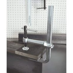 ClassiX International 4 in. Capacity All Steel Clamp 3-1/4 in. Throat Depth by BESSEY -Bessey Sales bessey clamps gs12 8k 76 1000