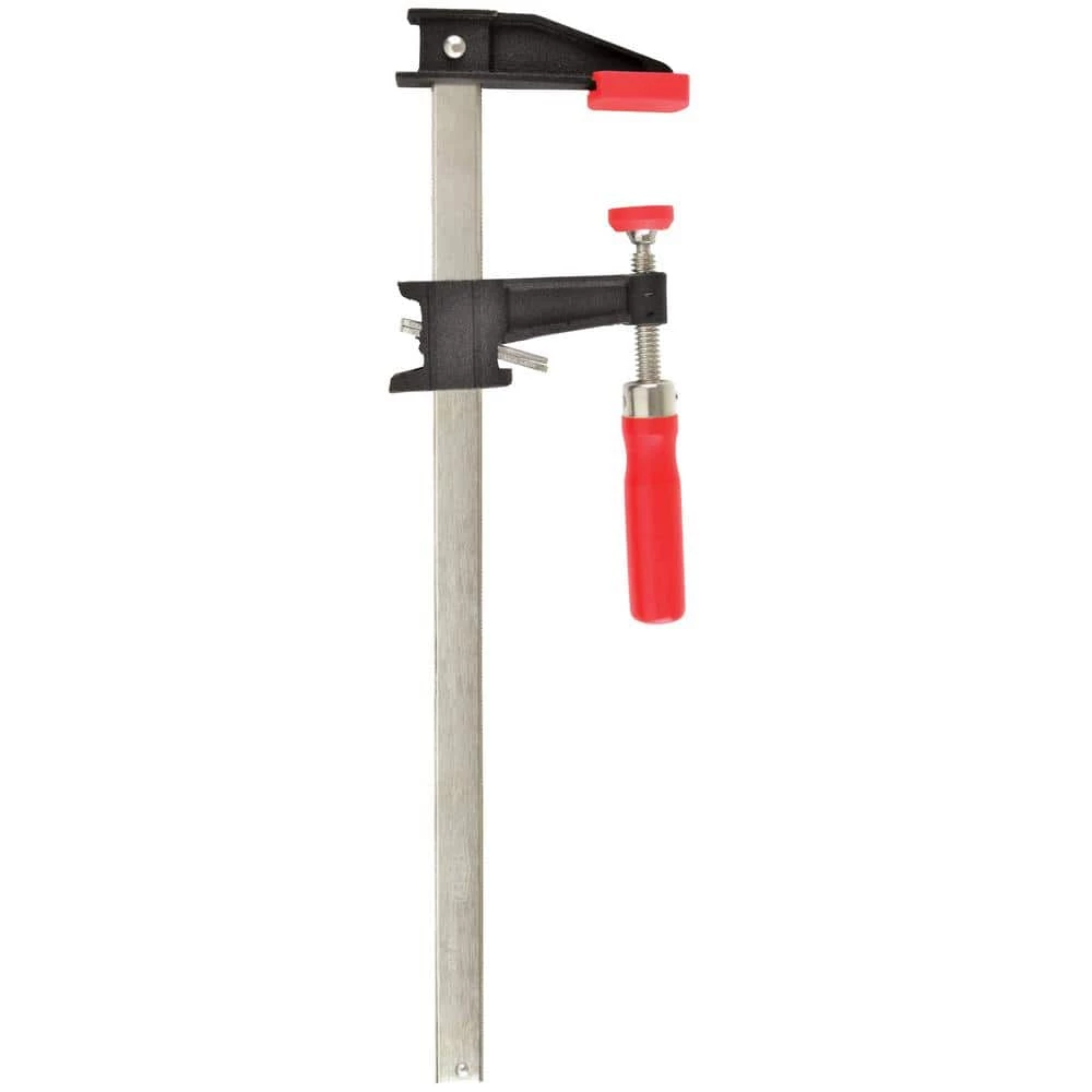 Clutch Style 12 in. Capacity Bar Clamp with Wood Handle and 2-1/2 in. Throat Depth by BESSEY 1 Clutch Style 12 in. Capacity Bar Clamp with Wood Handle and 2-1/2 in. Throat Depth by BESSEY