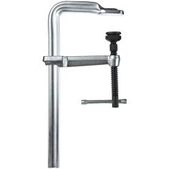 ClassiX International 12 in. Capacity All Steel Clamp with Heavy Duty Pad and 4-3/4 in. Throat Depth by BESSEY