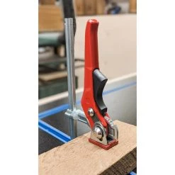 6 in. Capacity Track Saw and Table Clamp with Lever Handle and 2-5/16 in. Throat Depth by BESSEY -Bessey Sales bessey clamps gtr16s6h 1d 1000