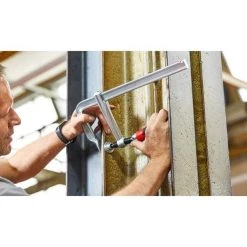 10 in. Capacity All-Steel Pivoting Handle Bar Clamp and 4-3/4 in. Throat Depth by BESSEY 14 10 in. Capacity All-Steel Pivoting Handle Bar Clamp and 4-3/4 in. Throat Depth by BESSEY -Bessey Sales bessey clamps gz25ph 66 1000