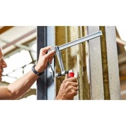 12 in. Capacity All-Steel Pivoting Handle Bar Clamp and 4-3/4 in. Throat Depth by BESSEY 15 12 in. Capacity All-Steel Pivoting Handle Bar Clamp and 4-3/4 in. Throat Depth by BESSEY -Bessey Sales bessey clamps gz30 12ph 77 1000
