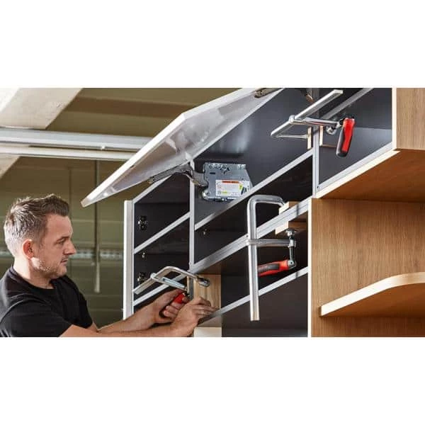 16 in. Capacity All-Steel Pivoting Handle Bar Clamp and 4-3/4 in. Throat Depth by BESSEY 9 16 in. Capacity All-Steel Pivoting Handle Bar Clamp and 4-3/4 in. Throat Depth by BESSEY - Image 9