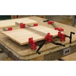 I-Beam 30 in. Capacity Heavy-Duty Industrial Bar Clamp with 2-1/10 in. Throat Depth by BESSEY -Bessey Sales bessey clamps ibeam30 77 1000