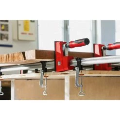 K-Body REVOlution (KRE) 50 in. Capacity Parallel Clamp with Composite Plastic Handle and 3-3/4 in. Throat Depth by BESSEY -Bessey Sales bessey clamps kre3550 77 1000