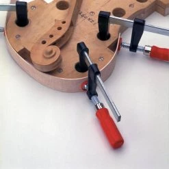 LM 4 in. Capacity Light Weight Clamp with Die Cast Zinc Jaws and 2 in. Throat Depth by BESSEY -Bessey Sales bessey clamps lm2 004 1d 1000
