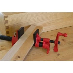 Clamp Fixture Set for 3/4 in. Black Pipe with 2-1/4 in. Throat Depth by BESSEY 11 Clamp Fixture Set for 3/4 in. Black Pipe with 2-1/4 in. Throat Depth by BESSEY -Bessey Sales bessey clamps pc34 2 1d 1000