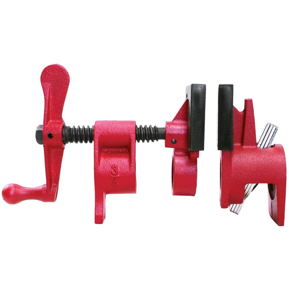 Clamp Fixture Set for 3/4 in. Black Pipe with 2-1/4 in. Throat Depth by BESSEY 3 Clamp Fixture Set for 3/4 in. Black Pipe with 2-1/4 in. Throat Depth by BESSEY - Image 3