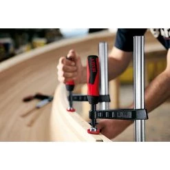 TG Series 16 in. Bar Clamp with Composite Plastic Handle and 4 in. Throat Depth by BESSEY -Bessey Sales bessey clamps tg4 016 2k a0 1000