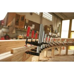 TG Series 24 in. Bar Clamp with Wood Handle and 4 in. Throat Depth by BESSEY -Bessey Sales bessey clamps tg4 024 1f 1000