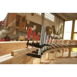 TG Series 40 in. Bar Clamp with Wood Handle and 4-1/2 in. Throat Depth by BESSEY 10 TG Series 40 in. Bar Clamp with Wood Handle and 4-1/2 in. Throat Depth by BESSEY -Bessey Sales bessey clamps tg4 540 1f 1000