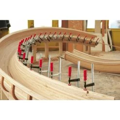 TG Series 12 in. Bar Clamp with Composite Plastic Handle and 5-1/2 in. Throat Depth by BESSEY -Bessey Sales bessey clamps tg5 512 2k 44 1000