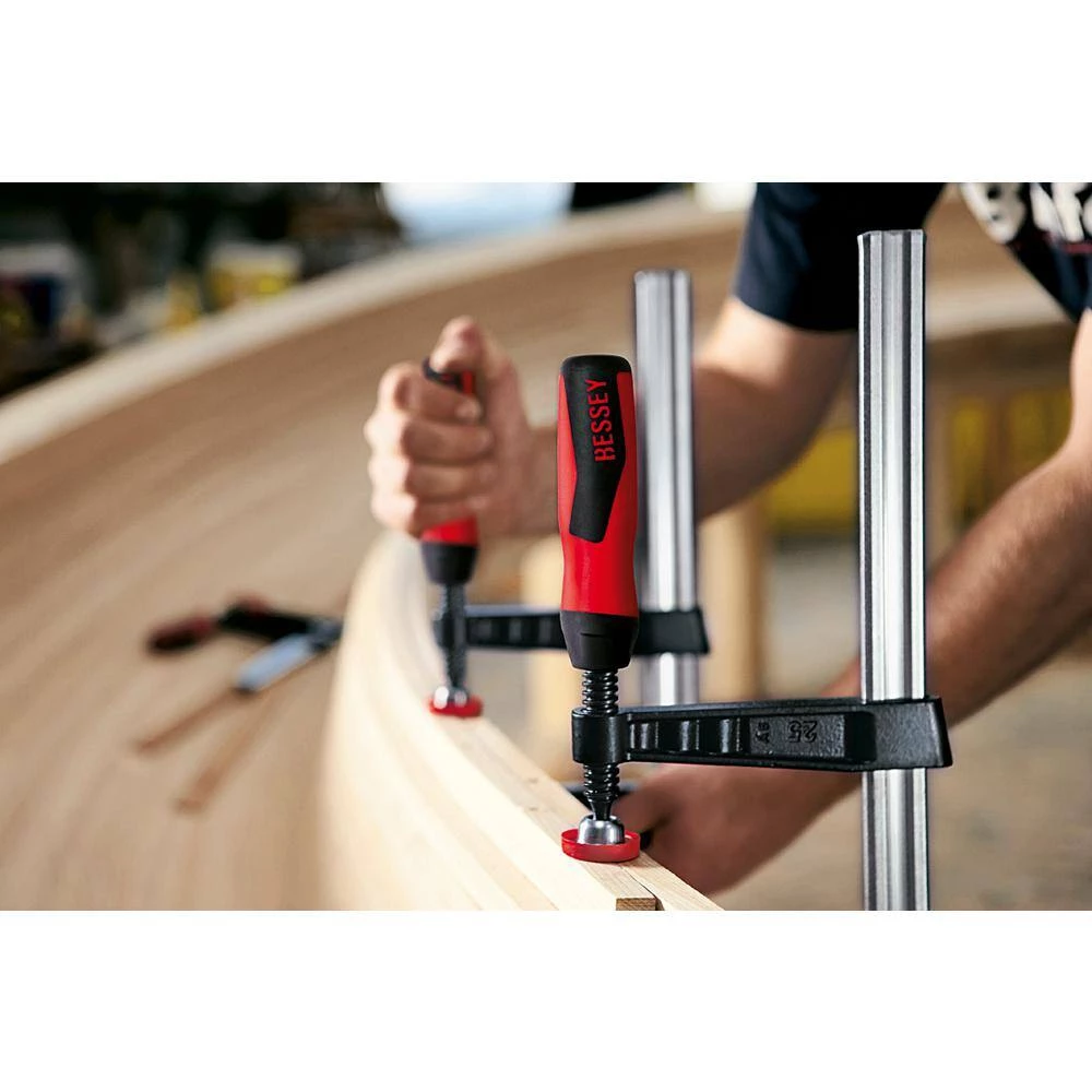TGJ Series 30 in. Bar Clamp with Composite Plastic Handle and 2-1/2 in. Throat Depth by BESSEY 5 TGJ Series 30 in. Bar Clamp with Composite Plastic Handle and 2-1/2 in. Throat Depth by BESSEY - Image 5