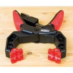 4 in. Capacity Square Jawed Ratcheting Hand Clamp with 3 in. Throat Depth by BESSEY -Bessey Sales bessey clamps xcrg4 77 1000