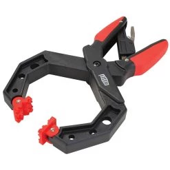 4 in. Capacity Square Jawed Ratcheting Hand Clamp with 3 in. Throat Depth by BESSEY -Bessey Sales bessey clamps xcrg4 c3 1000
