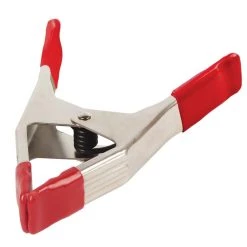 XM Series 2 in. Capacity Steel Spring Clamp with Handles and Tips, 2-1/4 in. Throat Depth by BESSEY