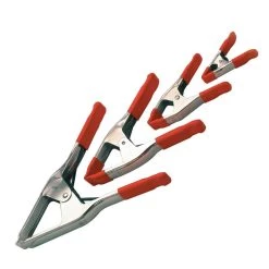 XM Series 3 in. Capacity Steel Spring Clamp with Handles and Tips, 3-1/3 in. Throat Depth by BESSEY -Bessey Sales bessey clamps xm7 a0 1000