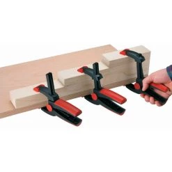 Vario-Clippix 4 in. Capacity Variable Jaw Spring Clamp with Composite Plastic Handle and 2 in. Throat Depth by BESSEY -Bessey Sales bessey clamps xv5 100 1d 1000