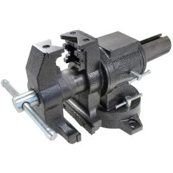 5 in. Multi-Purpose Rotating Pipe and Bench Vise with Swivel Base by BESSEY
