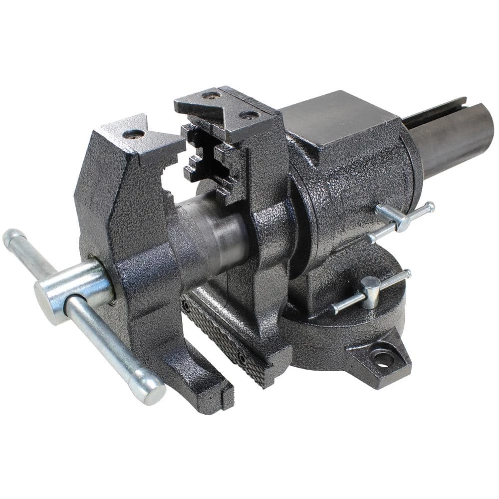 5 in. Multi-Purpose Rotating Pipe and Bench Vise with Swivel Base by BESSEY 1 5 in. Multi-Purpose Rotating Pipe and Bench Vise with Swivel Base by BESSEY