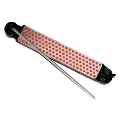 Aligner Interchangeable Stone Holder Handheld Sharpener with Fine 4 Diamond Whetstone by DMT