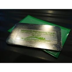 3 in. Dia-Sharp Sharpener, Credit Card Sized- Extra-Fine, Fine and Coarse Diamond Handheld Sharpener by DMT -Bessey Sales dmt sharpening stones d3efc fa 1000