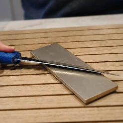 6 in. Dia-Sharp Bench Stone Extra-Fine Handheld Sharpener by DMT -Bessey Sales dmt sharpening stones d6e 4f 1000