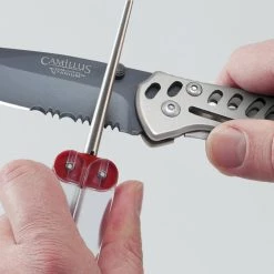 Serrated Diafold Sharpener with Fine Diamond Sharpening Surface by DMT 14 Serrated Diafold Sharpener with Fine Diamond Sharpening Surface by DMT -Bessey Sales dmt sharpening stones fskf 44 1000