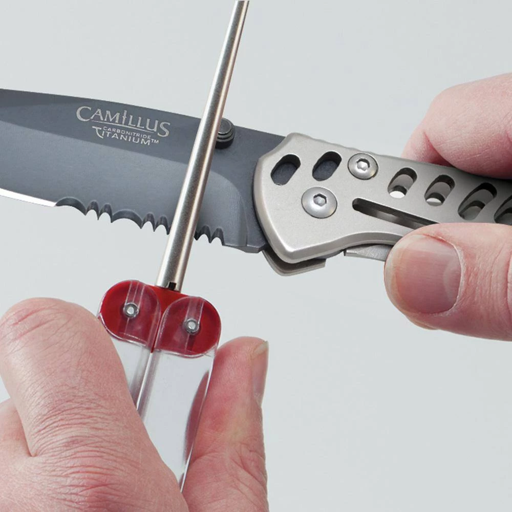 Serrated Diafold Sharpener with Fine Diamond Sharpening Surface by DMT 6 Serrated Diafold Sharpener with Fine Diamond Sharpening Surface by DMT - Image 6