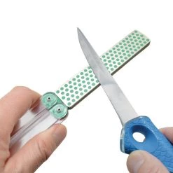 Double Sided Diafold Sharpener with Extra-Fine and Fine Diamond Sharpening Surface by DMT -Bessey Sales dmt sharpening stones fwef 1f 1000