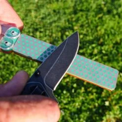 Double Sided Diafold Sharpener with Extra-Fine and Fine Diamond Sharpening Surface by DMT -Bessey Sales dmt sharpening stones fwef 4f 1000