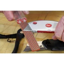 Single Sided Diafold Sharpener with Fine Diamond Sharpening Surface by DMT -Bessey Sales dmt sharpening stones fwf 1f 1000