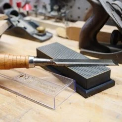 6 in. Diamond Whetstone Sharpener, Extra-Coarse Handheld Sharpener with Plastic Box by DMT -Bessey Sales dmt sharpening stones w6xp 1f 1000