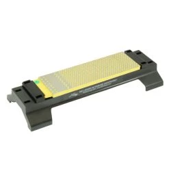 8 in. Duo Sharp Plus Bench Stone with Base Extra-Fine and Fine Diamond Sharpening Surface by DMT